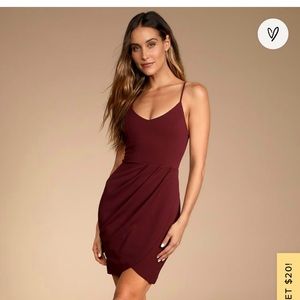 Lulu’s Maroon Dress